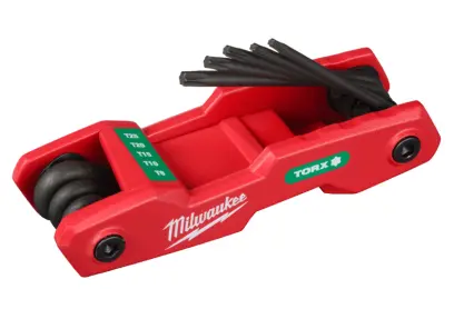 Skládací zástrčné klíče - Torx T9 ÷ T40 Milwaukee Folding Torx Key Set (Sada 8 ks) (MI4932480979)